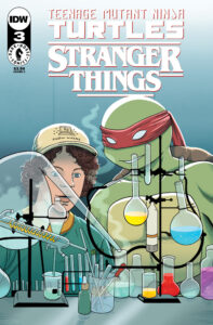 Teenage Mutant Ninja Turtles x Stranger Things #3 Variant C (Woodall)