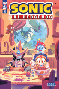 Sonic the Hedgehog #65 Variant RI (10) (Fourdraine)
