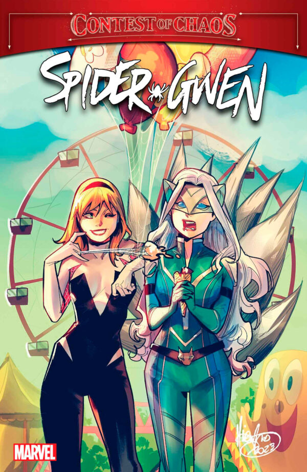 SPIDER-GWEN ANNUAL 1 MIRKA ANDOLFO VARIANT [CHAOS]