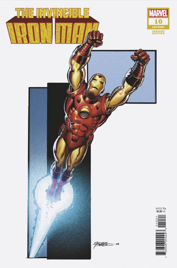 INVINCIBLE IRON MAN #10 (GEORGE PEREZ VARIANT)