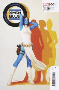 X-MEN BLUE ORIGINS 1 E.M. GIST MYSTIQUE VARIANT