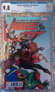 All New All Different Avengers (2016) #1 (1:20 Variant) CGC 9.8