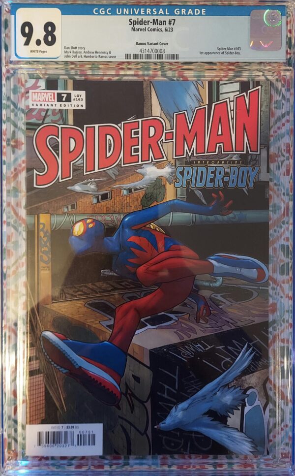 Spider-man #7 (Ramos Variant) CGC 9.8