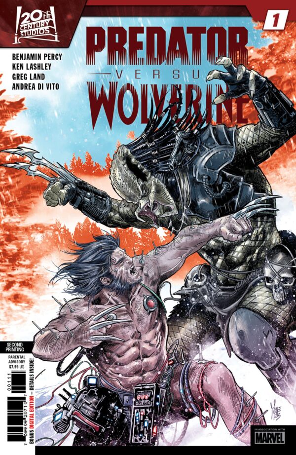 Predator vs. Wolverine #1 2ND