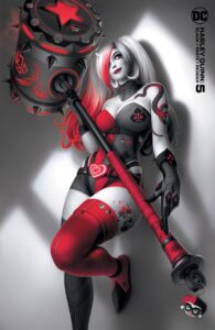 HARLEY QUINN BLACK WHITE REDDER #5 (OF 6) (CVR B)