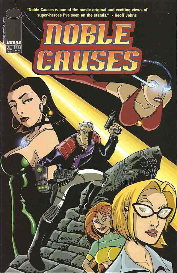 Noble Causes (2002) #4 (Mike Avon Oeming Variant)