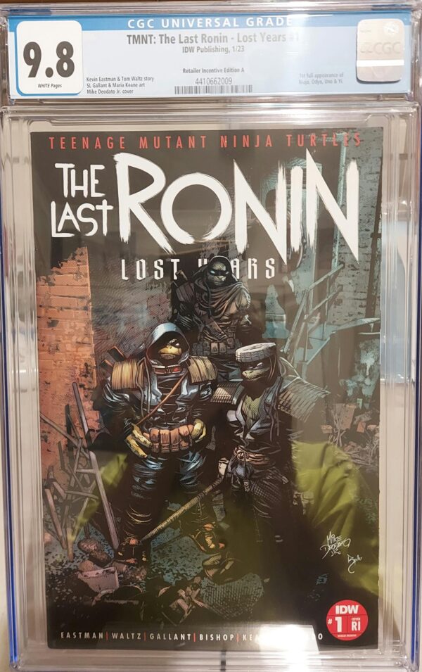 TMNT: The Last Ronin - Lost Years (2023) #1 CGC 9.8