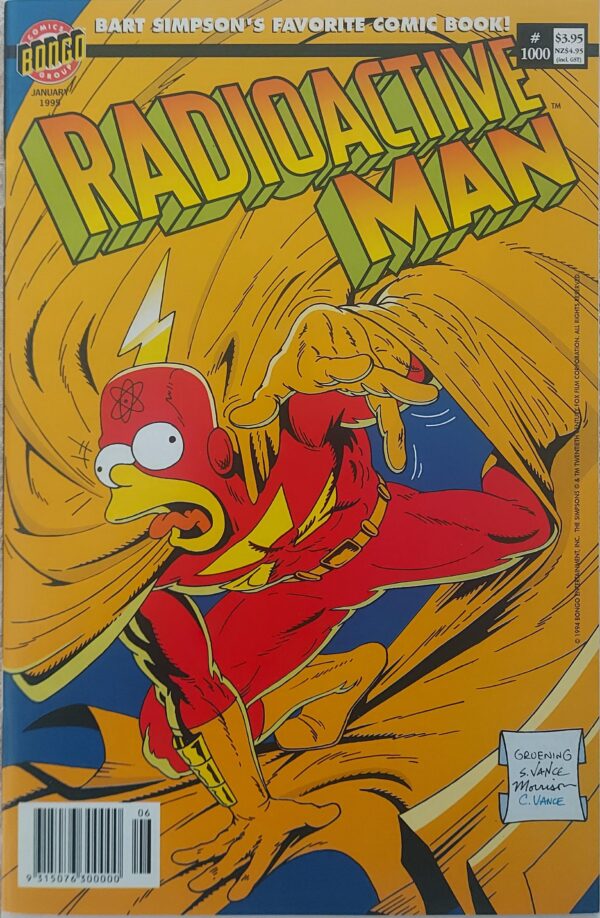 Radioactive Man (1993) #1000 (Australian Price)