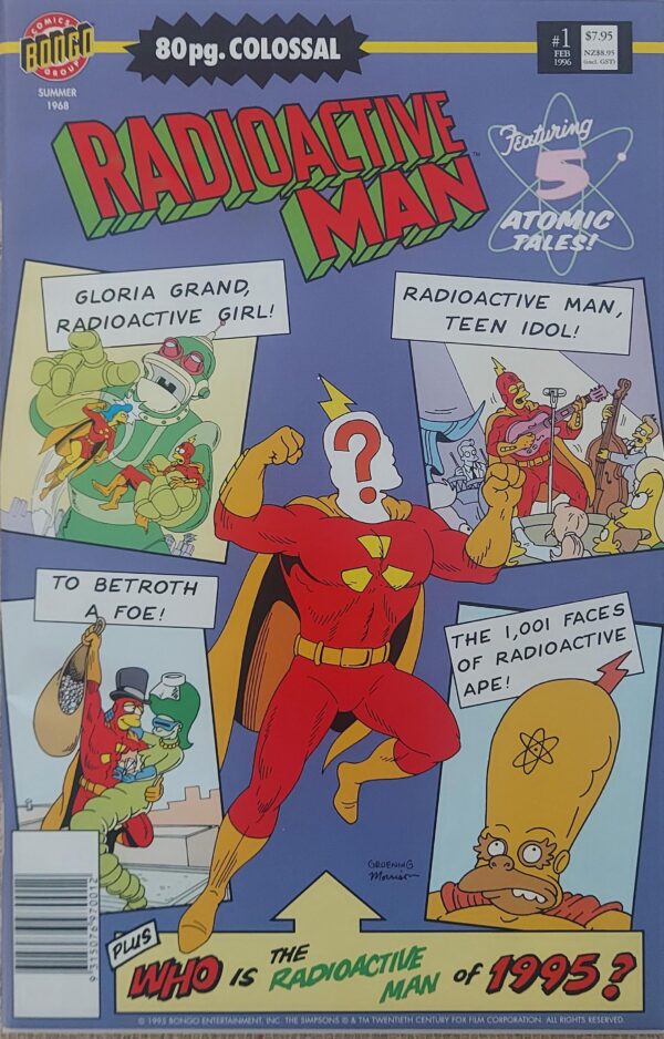 Radioactive Man Colossal #1 (Australian Price)