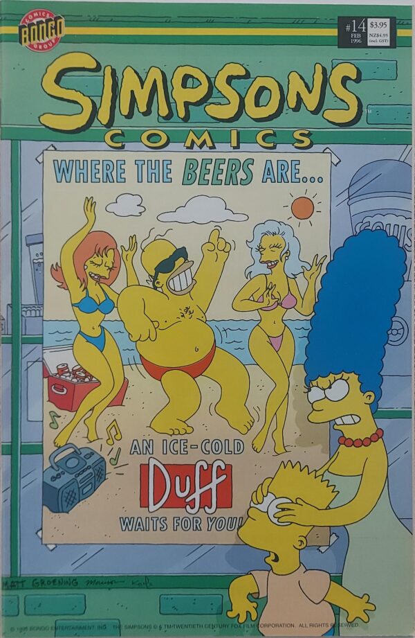 Simpsons Comics #14 (Australian Price)