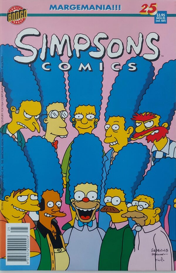 Simpsons Comics #25 (Australian Price)