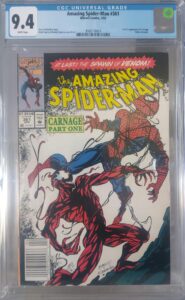 Amazing Spider-man #361 CGC 9.4