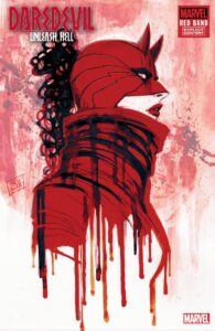 DAREDEVIL: UNLEASH HELL - RED BAND #1 (STEPHANIE HANS VARIANT POLYBAGGED)