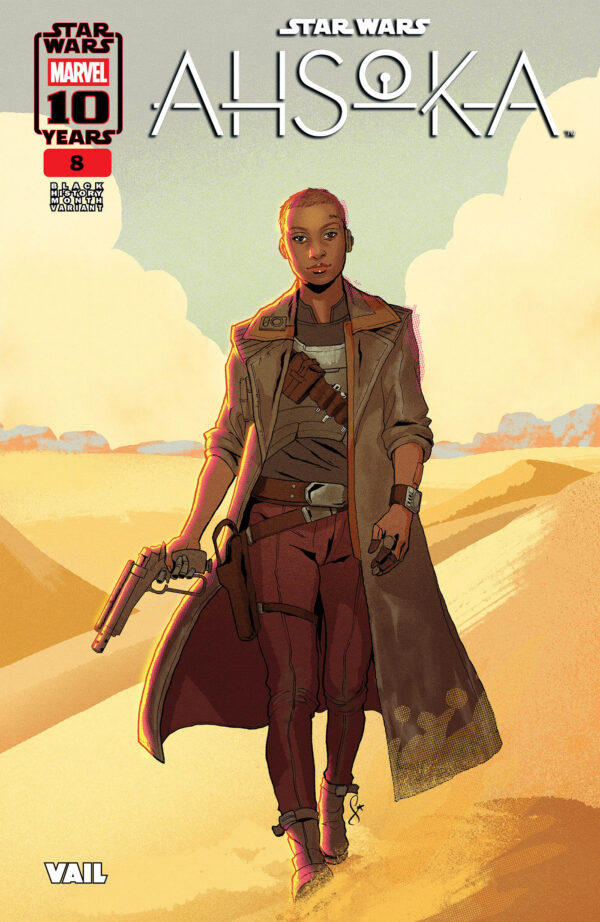 STAR WARS: AHSOKA #8 (ERNANDA SOUZA BLACK HISTORY MONTH VARIANT)