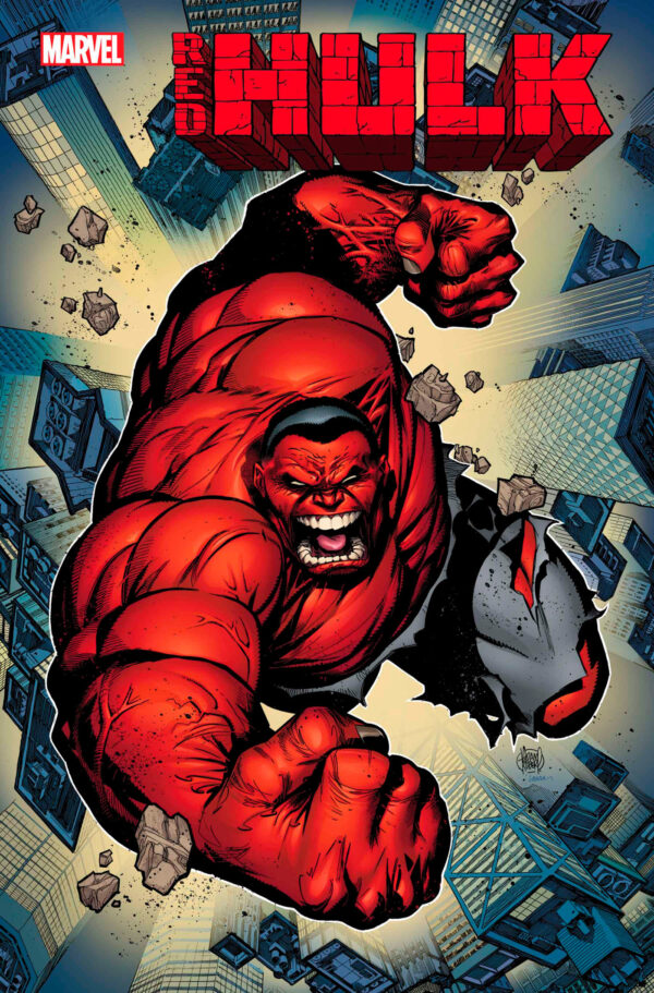 RED HULK #1 9ADAM KUBERT FOIL VARIANT)