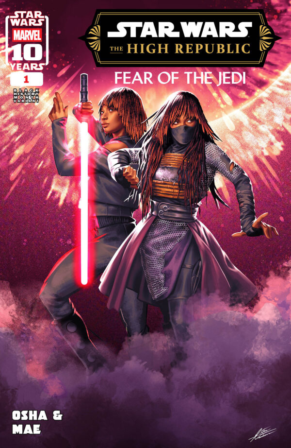 STAR WARS: THE HIGH REPUBLIC - FEAR OF THE JEDI #1 (MATEUS MANHANINI BLACK HISTORY MONTH VARIANT)