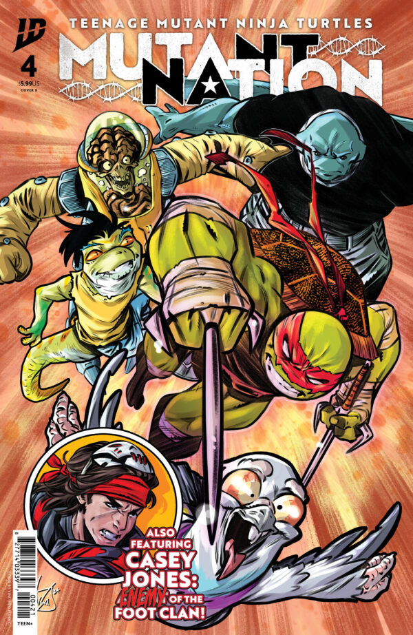 Teenage Mutant Ninja Turtles: Mutant Nation #4 (CVR B)