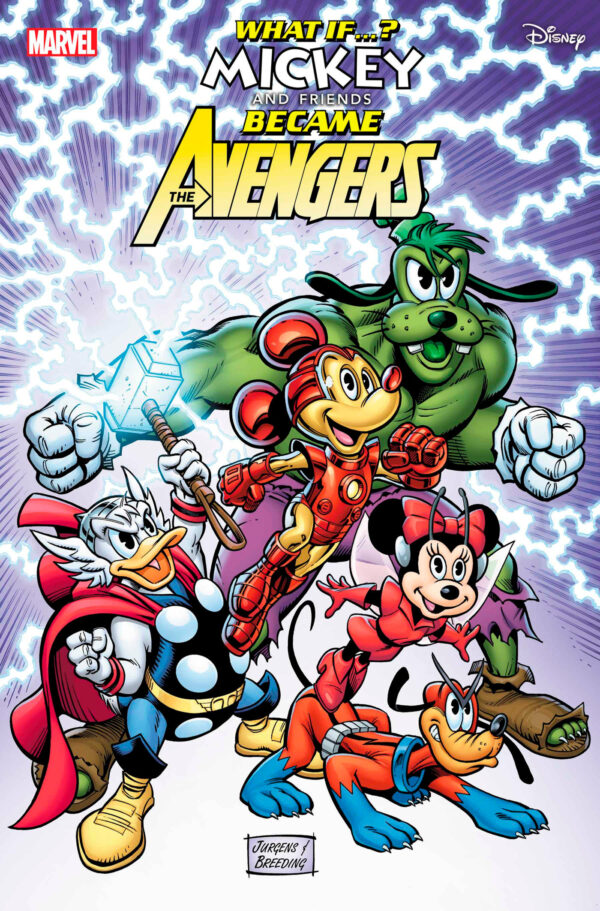 MARVEL & DISNEY: WHAT IF...? MICKEY & FRIENDS BECAME THE AVENGERS #1 (DAN JURGENS VARIANT)