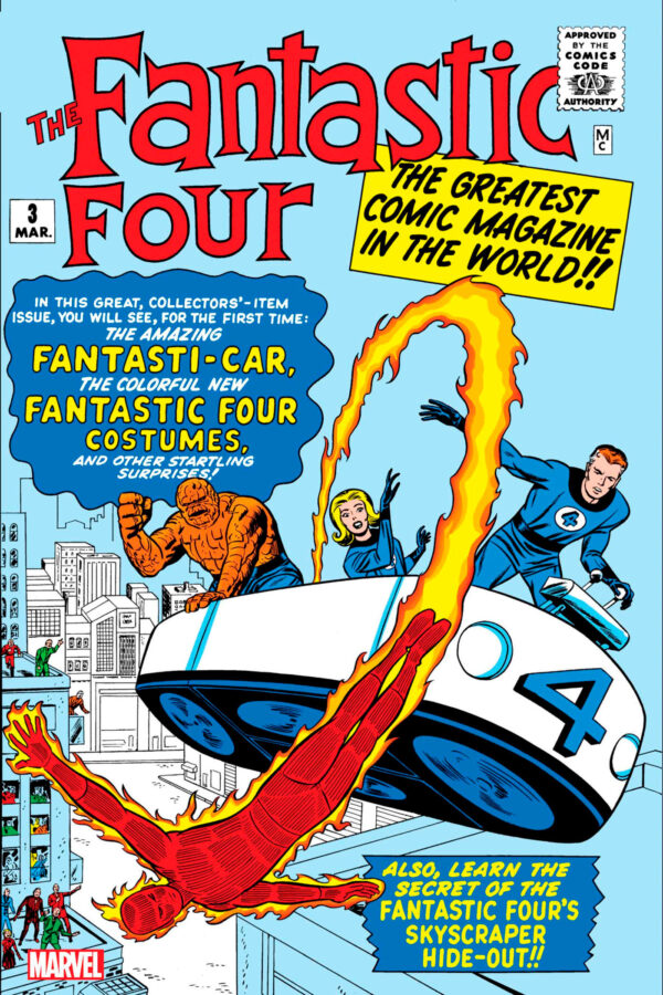 FANTASTIC FOUR #3 (FACSIMILE EDITION)