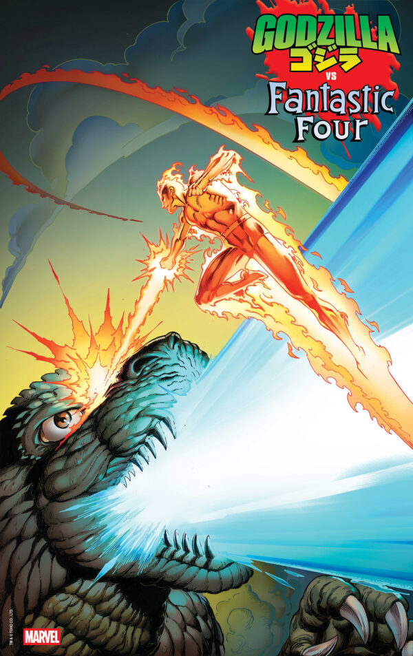 GODZILLA VS. FANTASTIC FOUR #1 (MARK BAGLEY FOIL VARIANT)