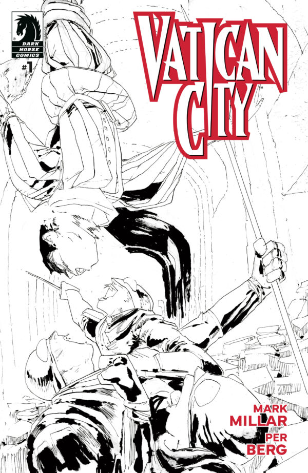 Vatican City #1 (CVR B) (B&W)