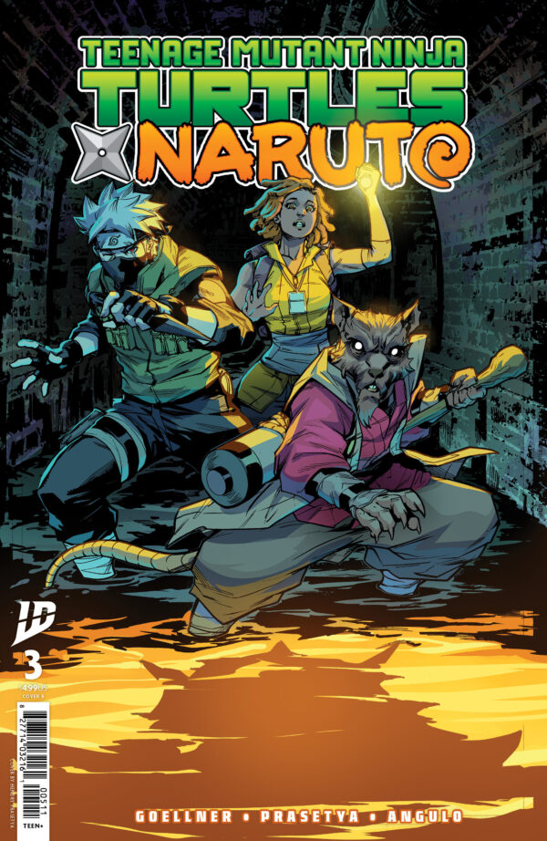 Teenage Mutant Ninja Turtles x Naruto #3 (CVR B)