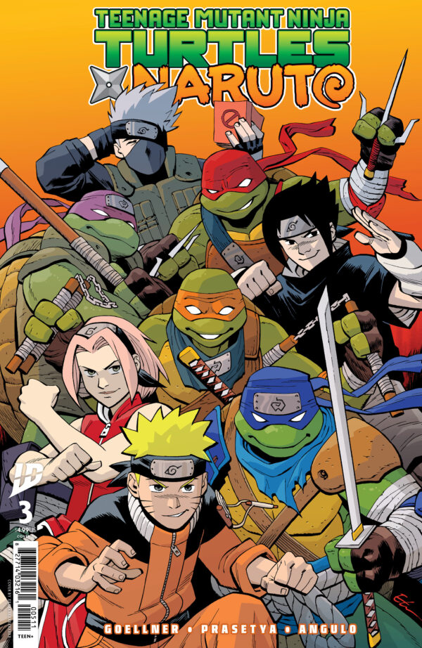 Teenage Mutant Ninja Turtles x Naruto #3 (CVR D)