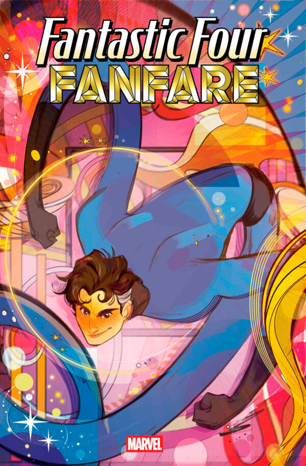 FANTASTIC FOUR FANFARE #1 (NICOLETTA BALDARI 4-PART CONNECTING VARIANT)