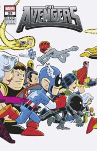 AVENGERS #25 (CHRIS GIARRUSSO MARVEL UNIVERSE CONNECTING VARIANT B)
