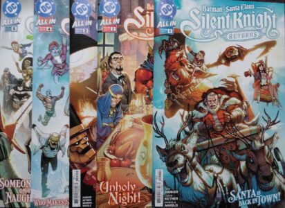 BATMAN SANTA CLAUS SILENT KNIGHT RETURNS 1-5 SET