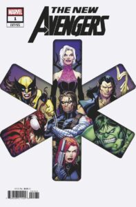 THE NEW AVENGERS #1 MARK BAGLEY VARIANT