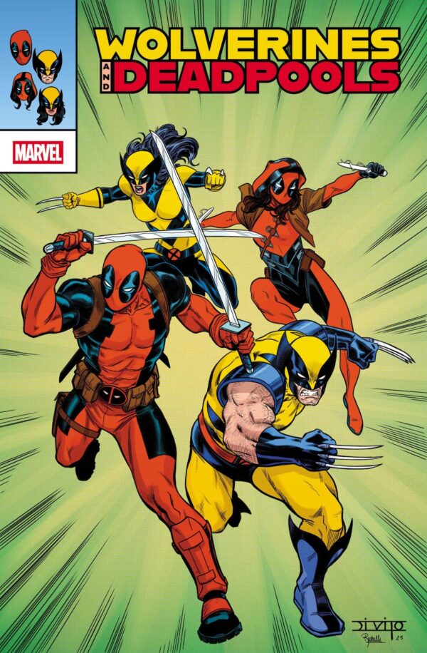 WOLVERINES & DEADPOOLS #1 ANDREA DI VITO RETROVISION VARIANT