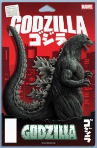 GODZILLA DESTROYS THE MARVEL UNIVERSE #1 ACTION FIGURE VARIANT