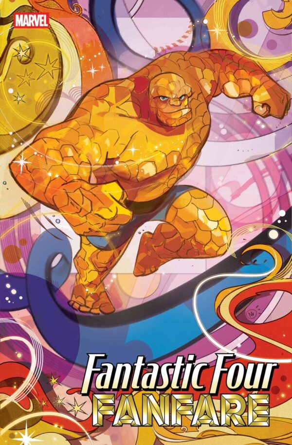 FANTASTIC FOUR FANFARE #3 NICOLETTA BALDARI 4-PART CONNECTING VARIANT