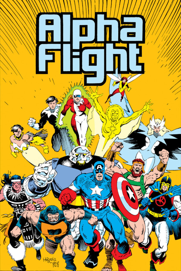 Alpha Flight By Mantlo & Lee Omnibus HC (DM VAR)