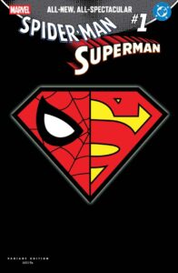 SPIDER-MAN/SUPERMAN #1 LOGO MASHUP VARIANT